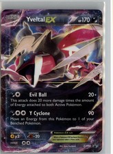 YVELTAL EX XY150 P XY BLACK STAR PROMOS POKEMON LP