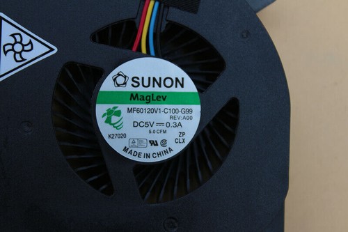 New CPU Cooling Fan For Dell Latitude E6520 series MF60120V1-C100-G99 REV:A00 - Picture 3 of 3