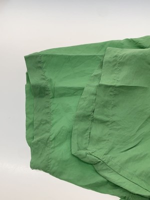 Supreme Silk S/S Work Shirt/Short-sleeved shirt/XL/Silk/GRN Used