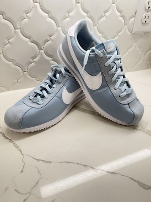Nike Cortez DZ2795-006 Light Blue White Low Top Men's Athletic Sneakers