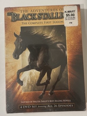 The Adventures of Black Stallion Complete First Season DVD 4 Disc Sealed Kmart