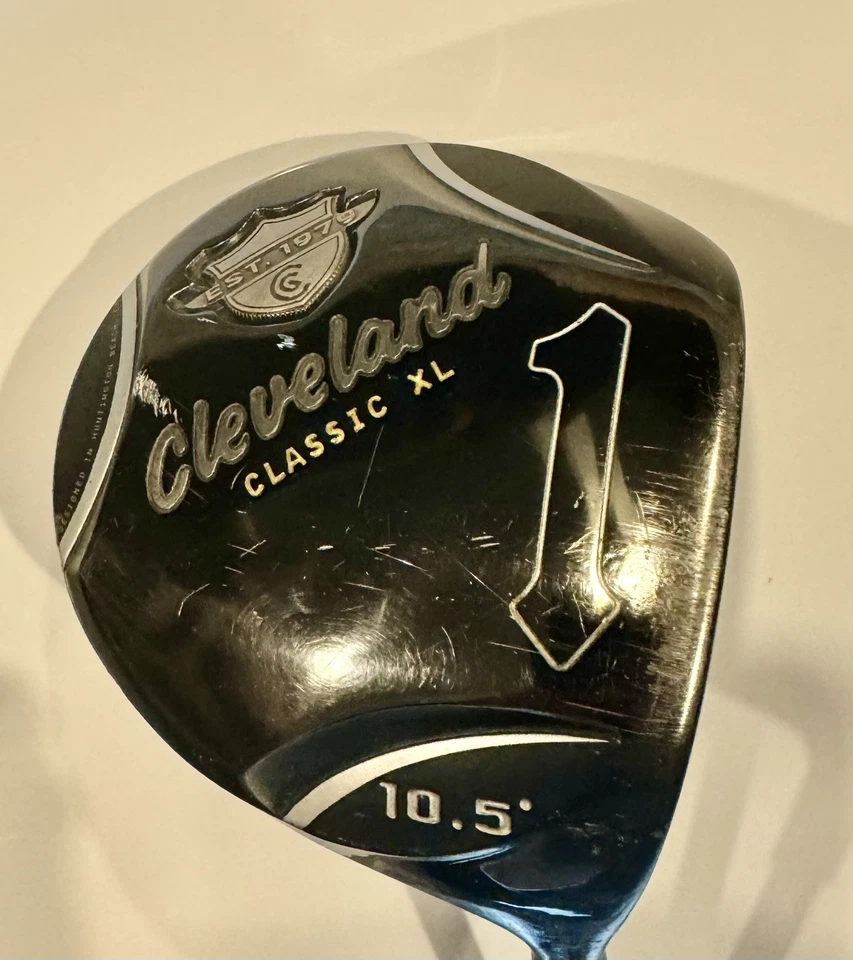 MENS CLEVELAND CLASSIC XL 1 WOOD DRIVER HEAD ONLY 10.5 DEGREE XL 285 Right HAND - Image 3 of 4