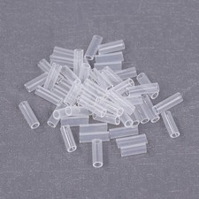 50Pcs Bead Chain Anti-lost Cover Chain Falling Off Key Ring Protective Cover