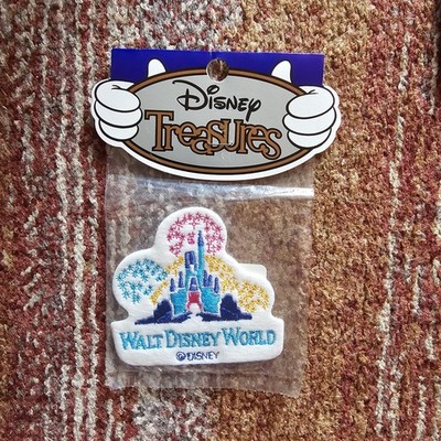 Vintage Disney Treasures Walt Disney World Patch Magic Kingdom Schloss Neu