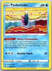 Pyukumuku 077/264 Fusion Strike Uncommon
