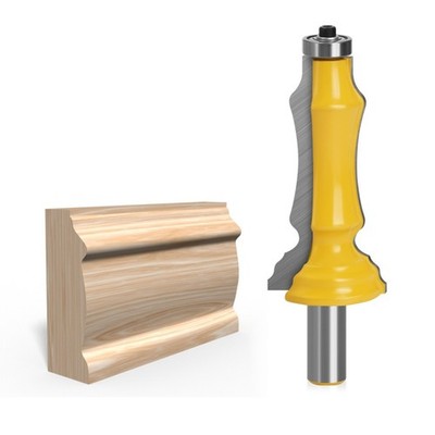Woodworking Milling Cutter 12mm 1/2'' Shank Architectural Forming Router Bit DIY