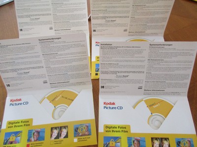 4 x Kodak Picture CD