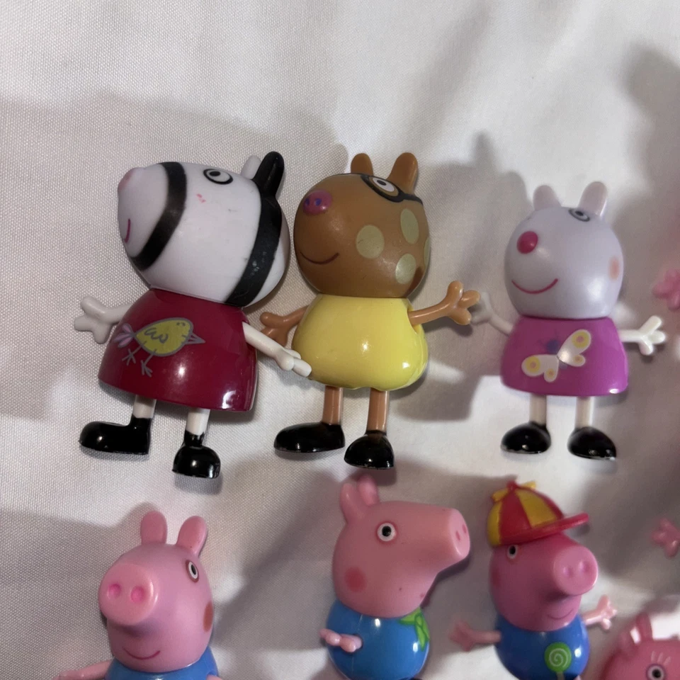 Lote de 20 figuras de Peppa Pig Foto 2 de 4