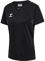 hummel Authentic PL Damen Trikot Weiß Schwarz XL Sportshirt