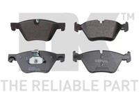 NK Bremsbelagsatz Scheibenbremse 221553 FüR F10 F11 BMW 5Er Touring 518 520 523