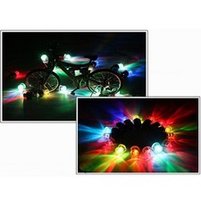 Alloy Neon LED Lamp Flash Tyre Wheel Valve Cover Light For Car Bike Motorcycle