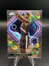 Kris Murray 2023-24 Topps Chrome Cosmic Rookie Card #170 Portland Trail Blazers