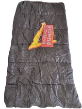 IN-N-OUT Insulated Sleeping Bag Promo Employee Issue w/ Fleece Carry Bag