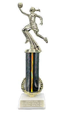 Girls Basketball Trophy   Team Award   Engraving Included   Ships Free 12''