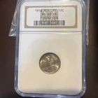 1916 MERCURY DIME MS63 FB  FULL BANDS  032606