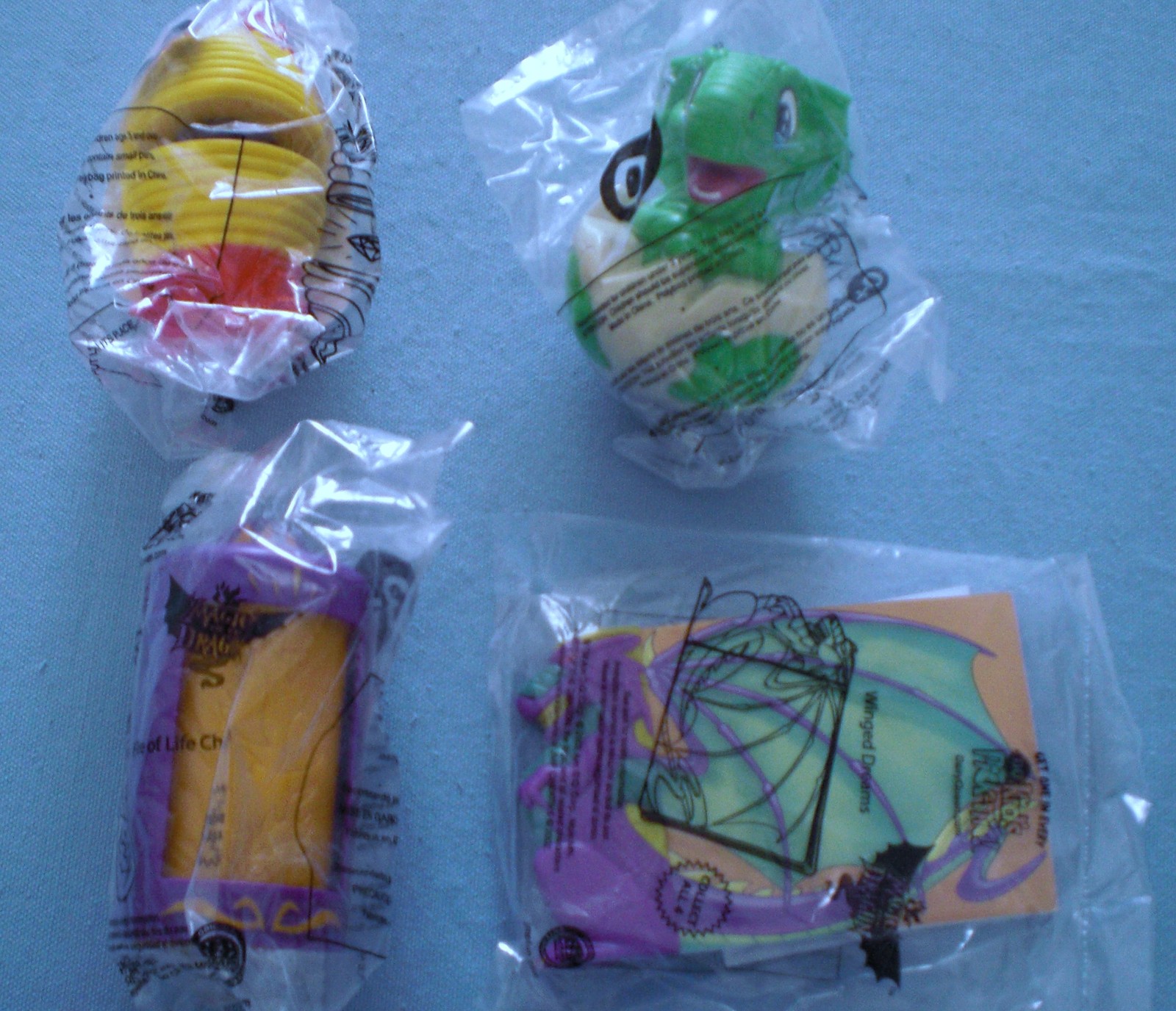 Dairy Queen 2002 - Magic of the Dragon - Complete Set of 4 MIP