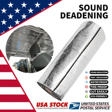Sound Deadener Mat Pad Noise&Heat Shield Insulation for Car Hood Trunk Door