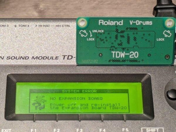 Roland TD-20 Sound Source Module V-Drums Percussion Sound