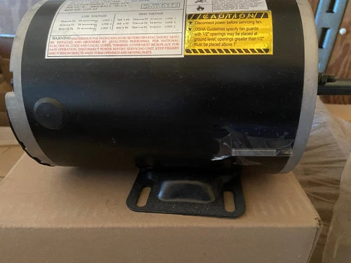 FANPAC Fan Motor 1-1/2HP 230/460 RPM:1725  3 Phase