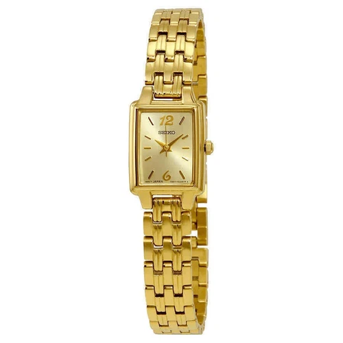 Seiko SXGL62 Women's Gold Tone Stainless Steel Dress Watch