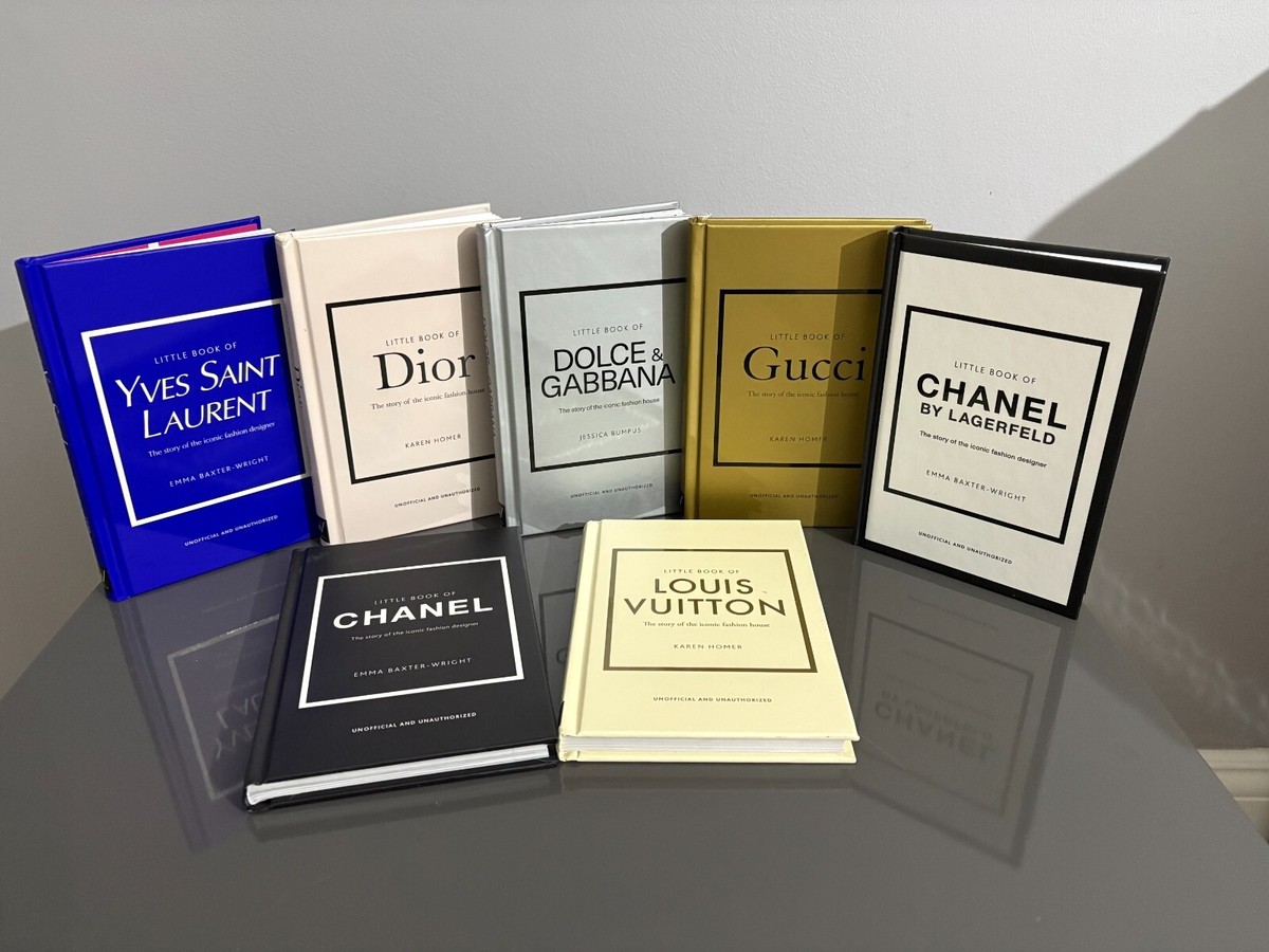 Little Book of iconic fashion designers - Gucci, D&G, Louis