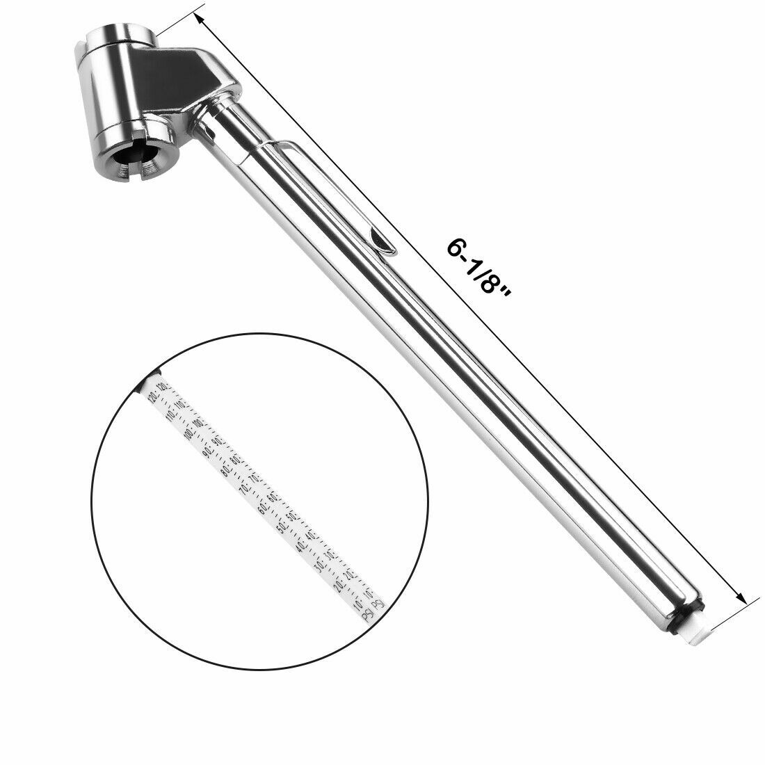 Tire Air Pressure Gauge 10120 PSI Auto Car Truck Motorcycle Bike