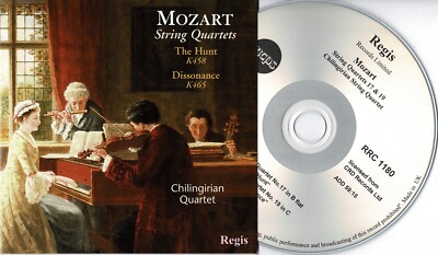 CD - CLASSICAL - MOZART STRING QUARTETS - CHILINGIRIAN QUARTET