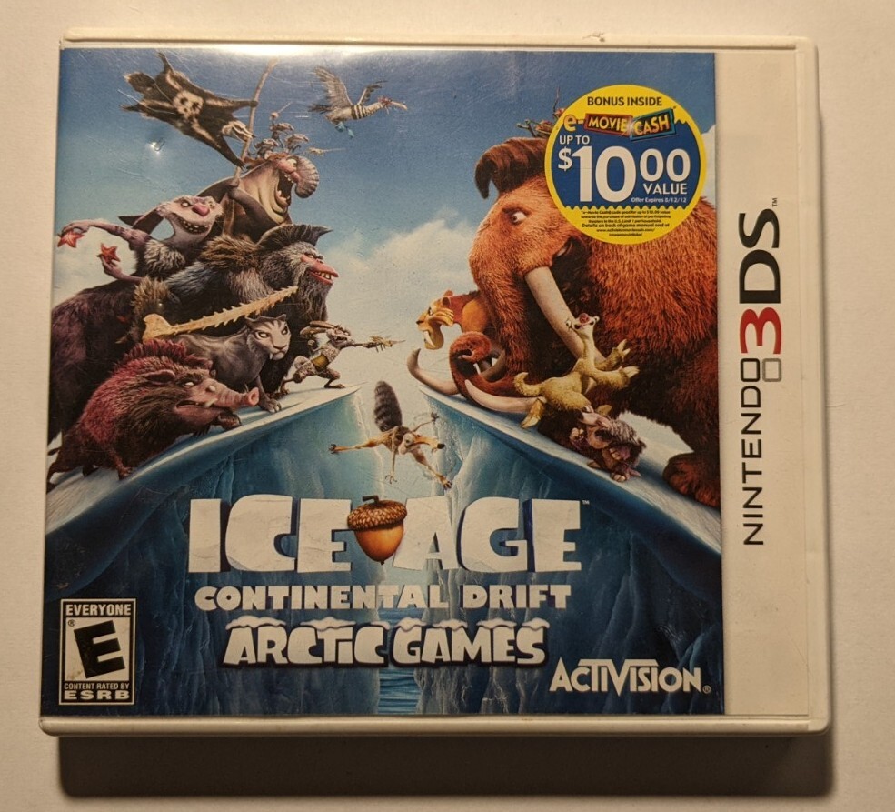 Ice Age: Continental Drift - Arctic Games [Nintendo DS - NTR-AQLE