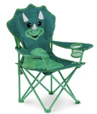 Firefly Outdoor Gear Kids Camping Beach Chair Dinosaur 2 Cup Holders Folds Green