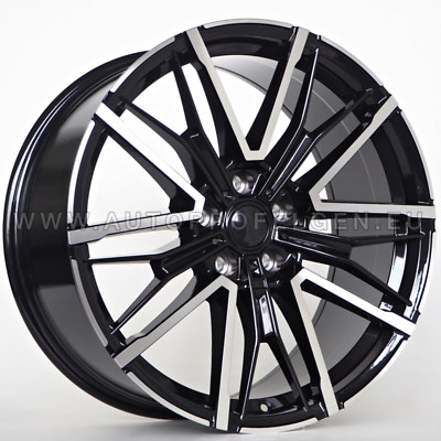 Neu BMW G20 G30 951M Style 19 Zoll Felgen 8j + 9j 5x112 Alufelgen x4 Schwarz