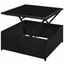 5-tlg. Garten-Lounge-Set mit Auflagen Poly Rattan Schwarz ...