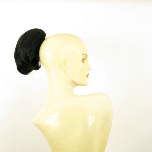 Hairpiece ponytail short dark brown brown ref 2/2 peruk - Picture 5 of 7