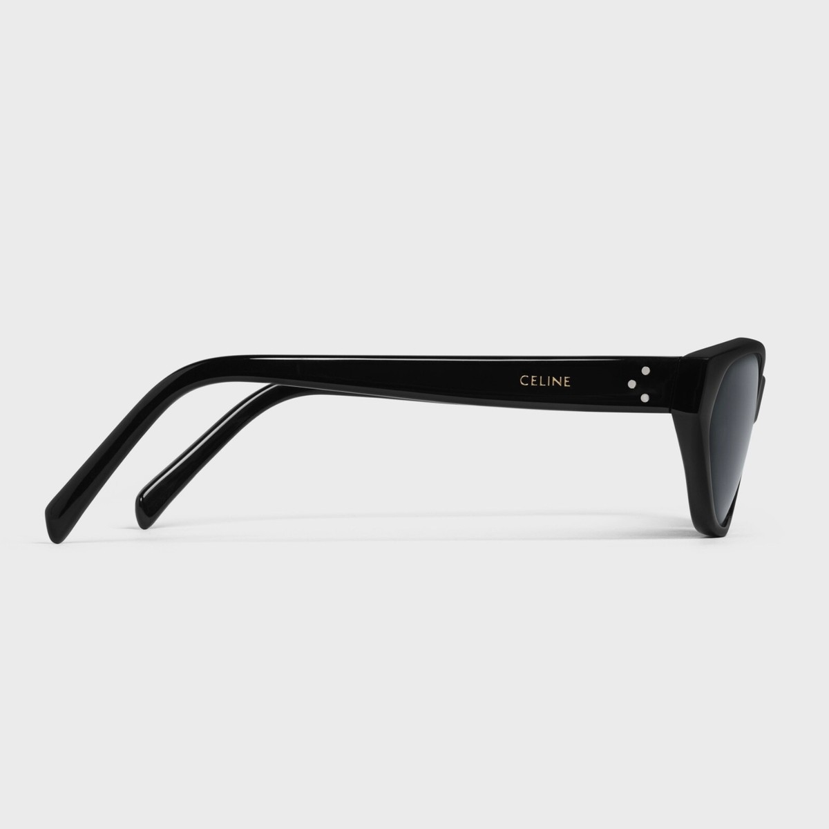 CELINE Cat Eye S251 Acetate Sunglasses in Black CL40251U | eBay