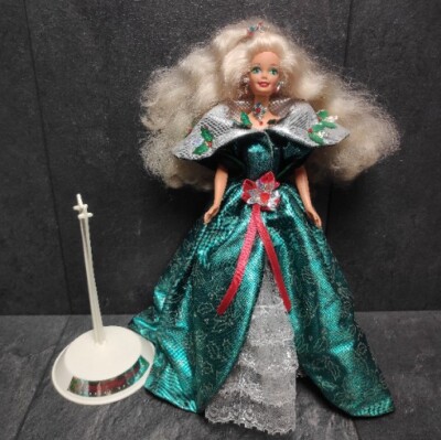 Barbie Happy Holidays Weihnachten Puppe Mit Ständer (Special Edition)