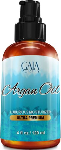Virgin Argan Oil - Large 4oz - Moroccan Variety, Best All Natural Moisturizer - Picture 1 of 2