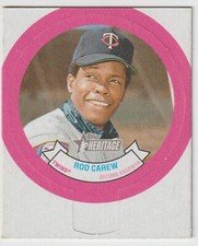 2022 Topps Heritage High Number Candy Lids Minnesota Twins Rod Carew # HN22