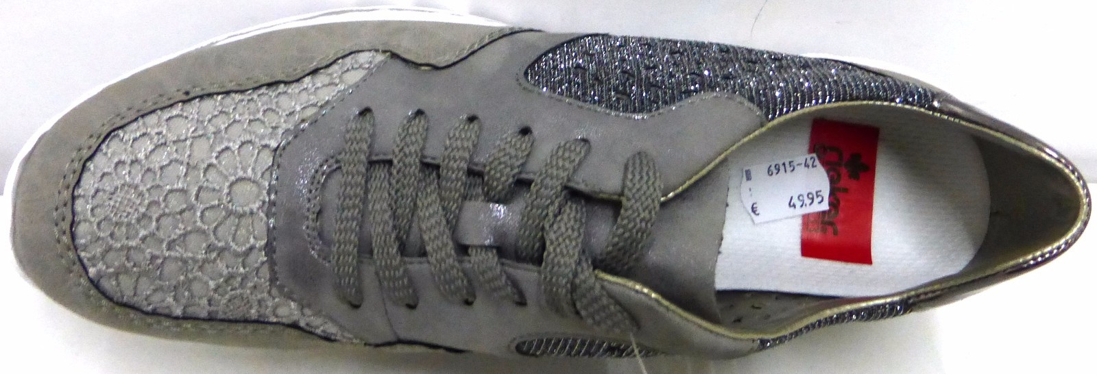 Rieker Scarpe Donna Scarpe Basse Grigio STATION STATION Grigio WAGON NUOVO & ORIGINALE ART.: m6915-42 cf6935 Rieker Scarpe Donna Scarpe Basse Grigio STATION STATION Grigio WAGON NUOVO & ORIGINALE ART.: m6915-42 cf6935