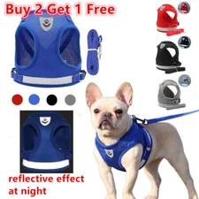 No Pull Dog Pet Harness Adjustable Control Vest Dogs Reflective XS S M Large XL