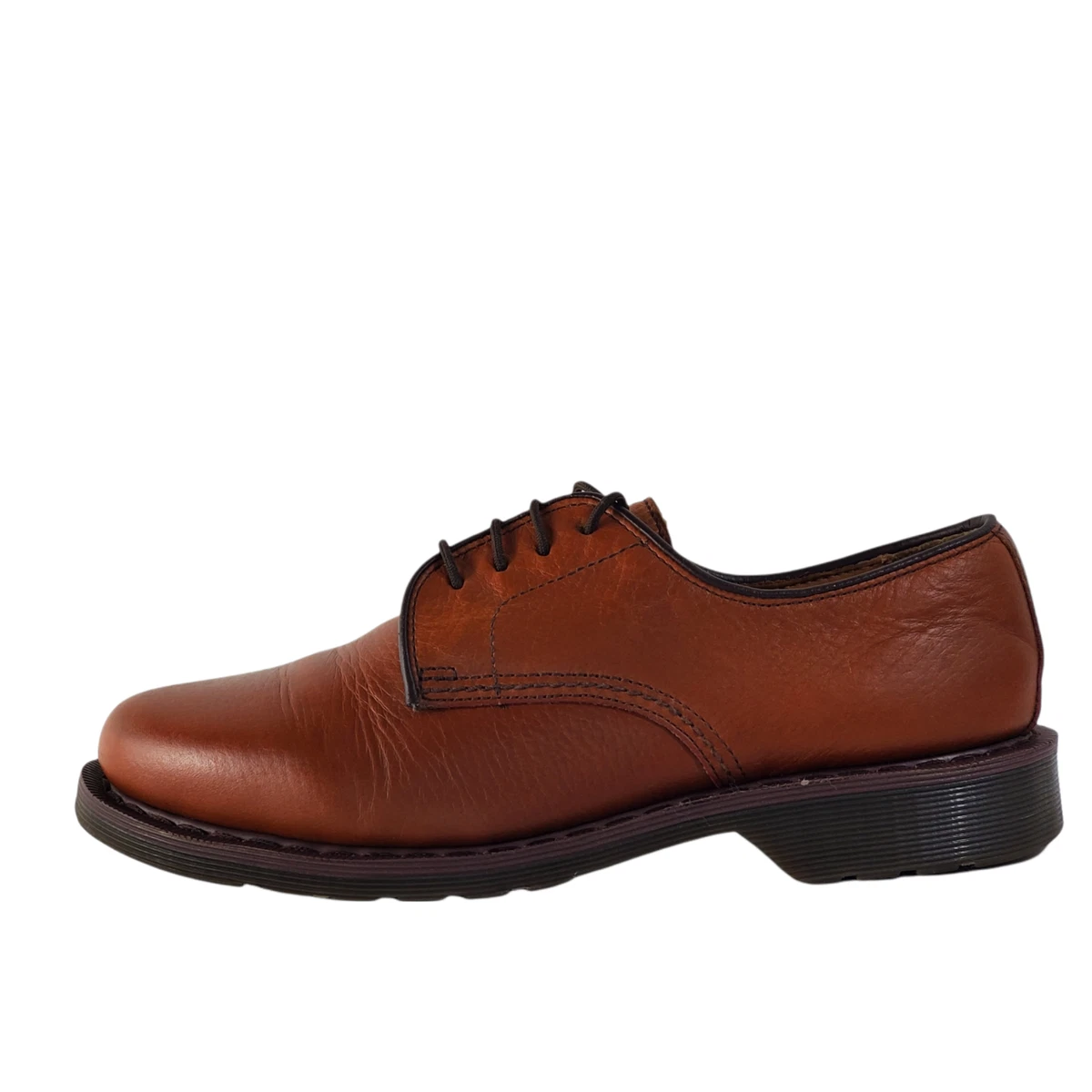 Dr. Martens Unisex Octavius Lace Brown leather Shoe Mens Size 7
