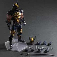 Play Arts Kai Wolverine Variant Square Enix Action Figure Statue