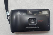 Minolta Freedom 50N Focus Free DX Auto Point Shoot Film Camera Tested Working