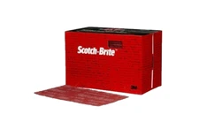 3M Scotch Brite 64659 Scuff Pads Very Fine Maroon Hand Sanding Pads 25/Box