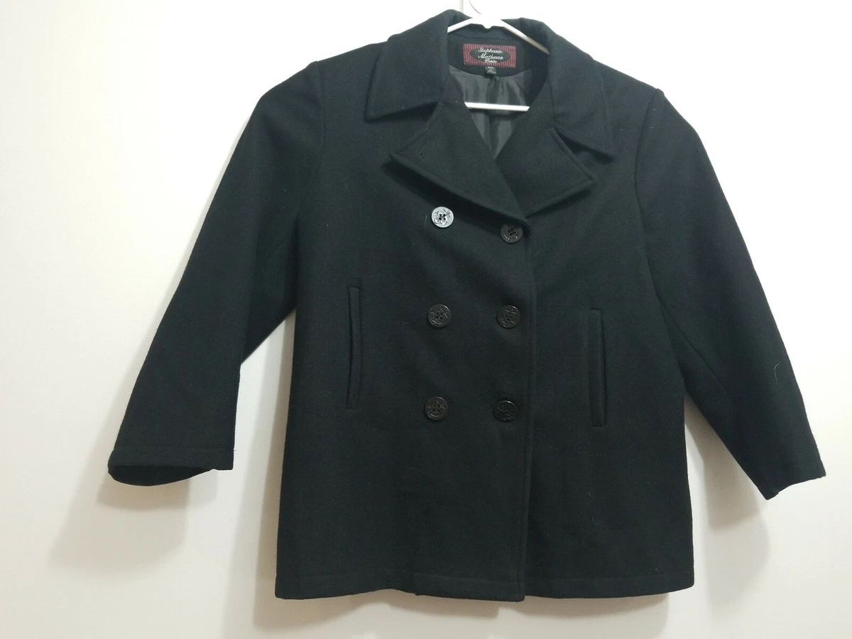 Stephanie mathews cheap wool coat