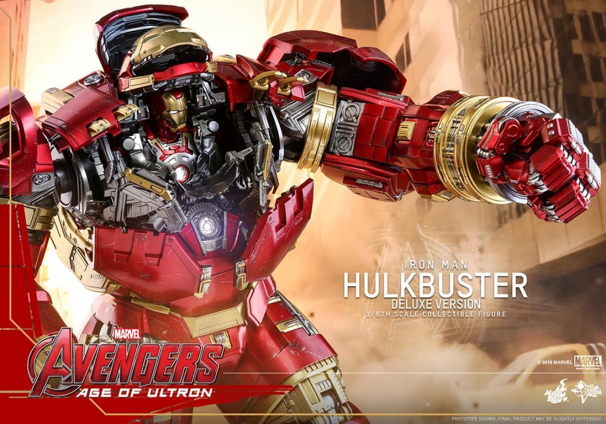 Hot Toys Avengers: Age of Ultrton 1/6 Hulkbuster Deluxe Version