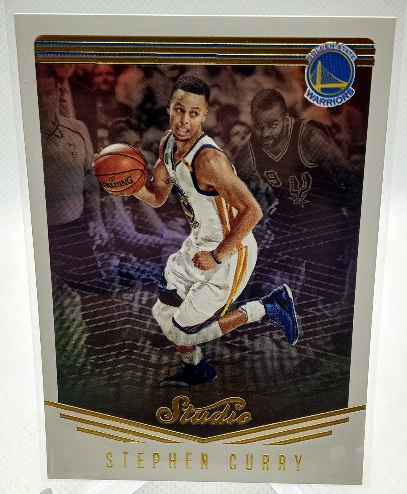2016-17 Studio Holo Foil- Stephen Curry Golden State Warriors!