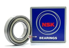 NSK 6006 ZZ C3 DEEP GROOVE BALL BEARING, METAL SHIELDED 30x55x13mm