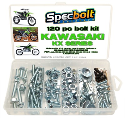 Buy 120 Pc Bolt Kit KTM SX EX EXC XC 50 65 85 105 150 125 250 300 450 520 525 530 In West Covina - Foto 10
