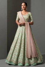 PURE MULBERRY SILK DESIGNER LEHENGA CHOLI WITH BEAUTIFUL DUPATTA FOR PARTY