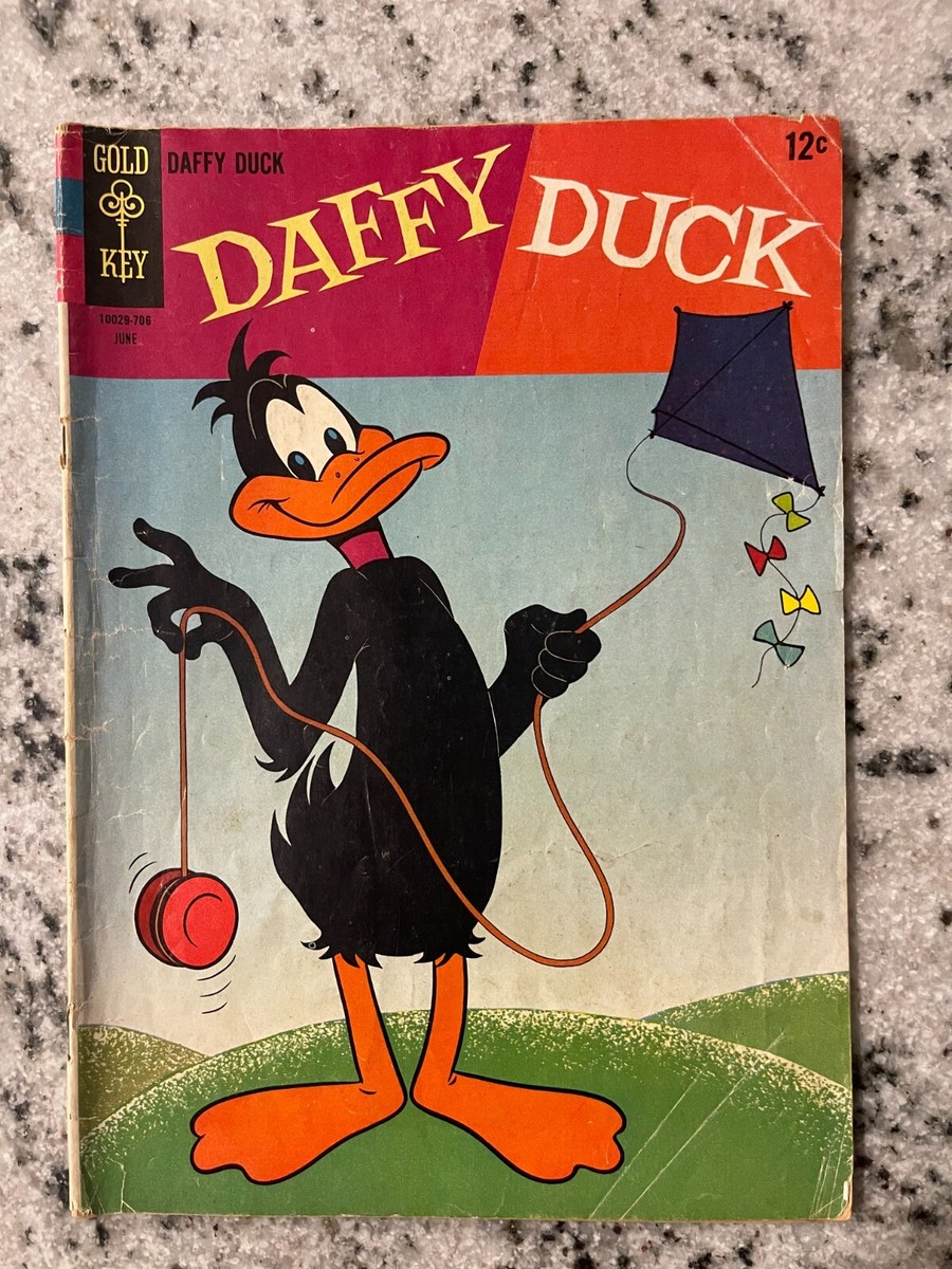 Daffy Duck # 49 VG 1967 Gold Key Silver Age Comic Book Looney
