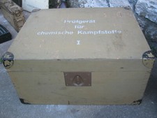 German WH Tropical Wooden case box DAK Paint Cassa tedesca Afrika Wehrmacht